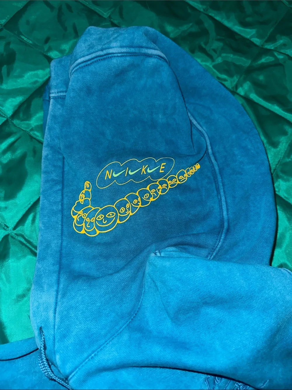 Nike Blue Crewneck Pullover Hoodie